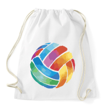 PRINTFASHION Röplabda - Sportzsák, Tornazsák - Fehér tornazsák