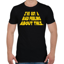 PRINTFASHION Rossz érzés - Férfi póló - Fekete férfi póló