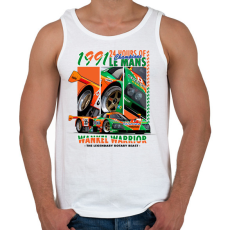 PRINTFASHION ROTARY LEGEND - MAZDA 787B - Férfi atléta - Fehér