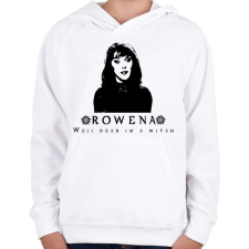 PRINTFASHION rowena - Gyerek kapucnis pulóver - Fehér gyerek pulóver, kardigán