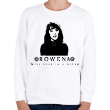 PRINTFASHION rowena - Gyerek pulóver - Fehér gyerek pulóver, kardigán