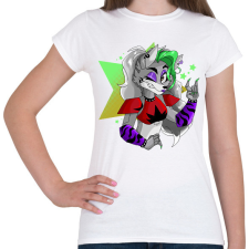 PRINTFASHION Roxanne fnaf - Női póló - Fehér női póló