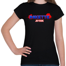 PRINTFASHION ROXETTE JOYRIDE - Női póló - Fekete