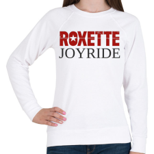 PRINTFASHION ROXETTE - Női pulóver - Fehér női pulóver, kardigán