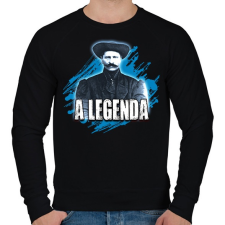 PRINTFASHION Rózsa Sándor a legenda - Férfi pulóver - Fekete női pulóver, kardigán