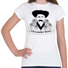 PRINTFASHION Rózsa Sándor - Angol - Női póló - Fehér női póló