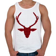 PRINTFASHION Rudolf - Férfi atléta - Fehér