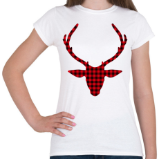 PRINTFASHION Rudolf - Női póló - Fehér
