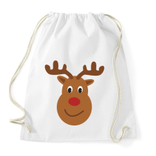 PRINTFASHION Rudolf - Sportzsák, Tornazsák - Fehér tornazsák