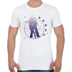 PRINTFASHION Rumba - Férfi póló - Fehér