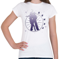 PRINTFASHION Rumba - Női póló - Fehér