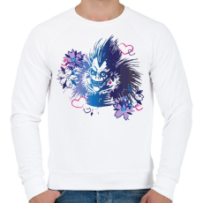 PRINTFASHION Ryuk - Férfi pulóver - Fehér