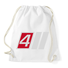 PRINTFASHION S4 - Sportzsák, Tornazsák - Fehér tornazsák