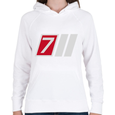 PRINTFASHION S7 - Női kapucnis pulóver - Fehér női pulóver, kardigán