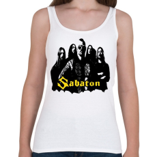 PRINTFASHION sabaton - Női atléta - Fehér