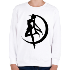 PRINTFASHION Sailor moon - Gyerek pulóver - Fehér gyerek pulóver, kardigán