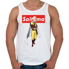 PRINTFASHION Saitama - Férfi atléta - Fehér