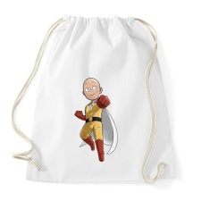 PRINTFASHION Saitama One Punch Man - Sportzsák, Tornazsák - Fehér tornazsák