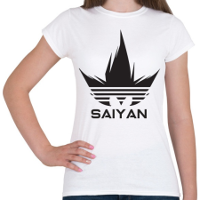 PRINTFASHION Saiyan - Női póló - Fehér női póló