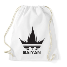 PRINTFASHION Saiyan - Sportzsák, Tornazsák - Fehér tornazsák