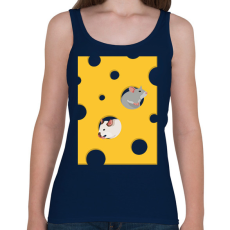 PRINTFASHION Sajt - Női atléta - Sötétkék