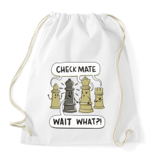 PRINTFASHION Sakk - matt - Sportzsák, Tornazsák - Fehér tornazsák