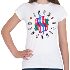 PRINTFASHION Sakk univerzum 2 - Női póló - Fehér női póló