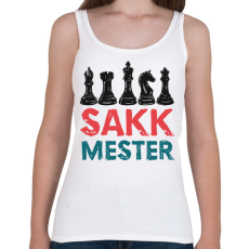 PRINTFASHION Sakkmester - Női atléta - Fehér