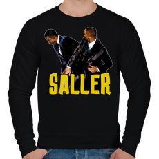 PRINTFASHION Saller - Férfi pulóver - Fekete