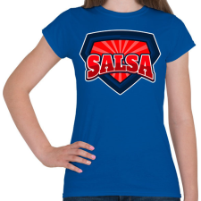 PRINTFASHION SALSA 2 - Női póló - Királykék női póló