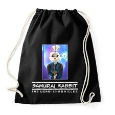 PRINTFASHION Samurai Rabbit: The Usagi Chronicles - Sportzsák, Tornazsák - Fekete tornazsák