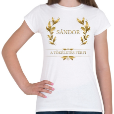 PRINTFASHION Sándor - Női póló - Fehér