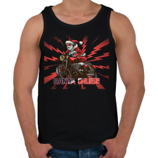 PRINTFASHION SANTA CRUISE - Férfi atléta - Fekete atléta, trikó