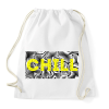 PRINTFASHION Sárga CHILL - Sportzsák, Tornazsák - Fehér
