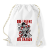 PRINTFASHION Sárkány legendája - Sportzsák, Tornazsák - Fehér