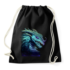 PRINTFASHION sárkány  - Sportzsák, Tornazsák - Fekete tornazsák