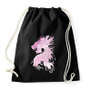 PRINTFASHION sárkány - Sportzsák, Tornazsák - Fekete