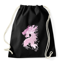 PRINTFASHION sárkány - Sportzsák, Tornazsák - Fekete tornazsák