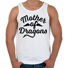 PRINTFASHION Sárkányok anyja - Férfi atléta - Fehér atléta, trikó