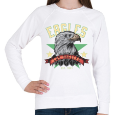 PRINTFASHION Sas 03 - Los Angeles Eagles - Női pulóver - Fehér női pulóver, kardigán