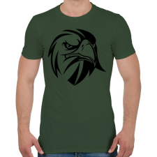 PRINTFASHION Sas /2 - Férfi póló - Katonazöld férfi póló