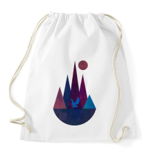 PRINTFASHION Sas és hegyek - Sportzsák, Tornazsák - Fehér tornazsák