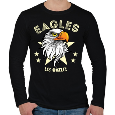 PRINTFASHION Sas - Férfi hosszú ujjú póló - Fekete