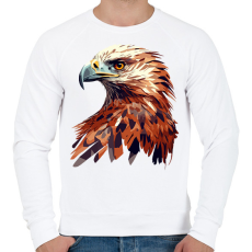 PRINTFASHION Sas - Férfi pulóver - Fehér