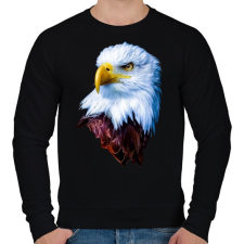 PRINTFASHION sas - Férfi pulóver - Fekete férfi pulóver, kardigán