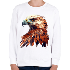 PRINTFASHION Sas - Gyerek pulóver - Fehér gyerek pulóver, kardigán