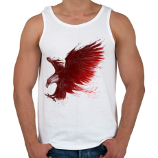 PRINTFASHION Sastámadás - Férfi atléta - Fehér