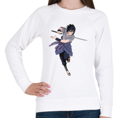 PRINTFASHION Sasuke - Női pulóver - Fehér