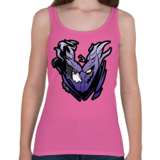 PRINTFASHION Sasuke Susano mode fekete - Női atléta - Rózsaszín női trikó