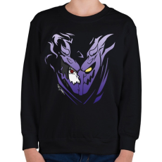 PRINTFASHION Sasuke Susano mode - Gyerek pulóver - Fekete